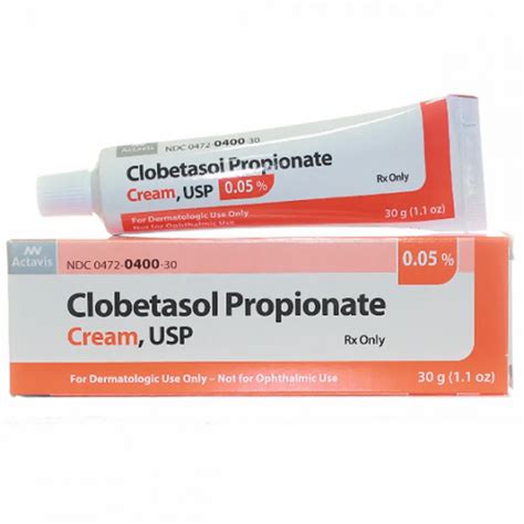 Clobetasol propionate 藥膏